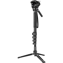   SmallRig 6625 Carbon Fiber Monopod (5 sections) with Videohead	(6625)