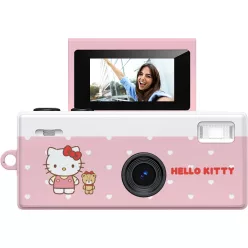 YASHICA Funtastic Keychain Camera (Polka Dot Edition)