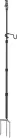 SmallRig 6528 Monopod with Triple Ground Spikes and Phone Support with Cold Shoe Mount