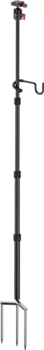 SmallRig 6397 Monopod with Triple Ground Spikes and Panoramic Ball Head with Arca-Swiss Plate