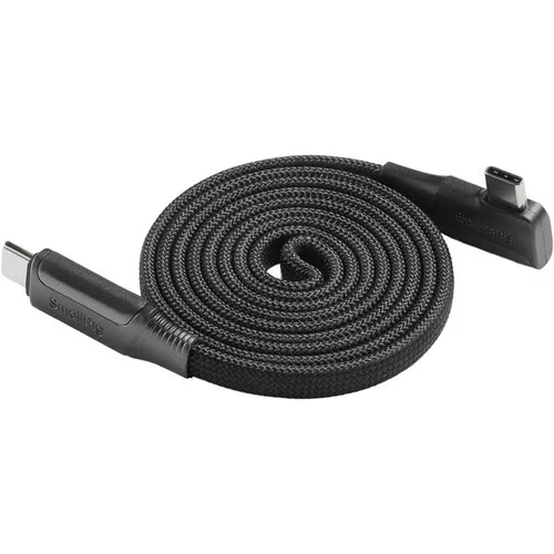 SmallRig 5611 USB-C Self-Coiling Charging Cable (100cm, 60W)