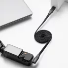 SmallRig 5611 USB-C Self-Coiling Charging Cable (100cm, 60W)