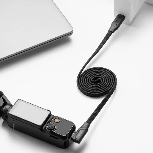 SmallRig 5611 USB-C Self-Coiling Charging Cable (100cm, 60W)