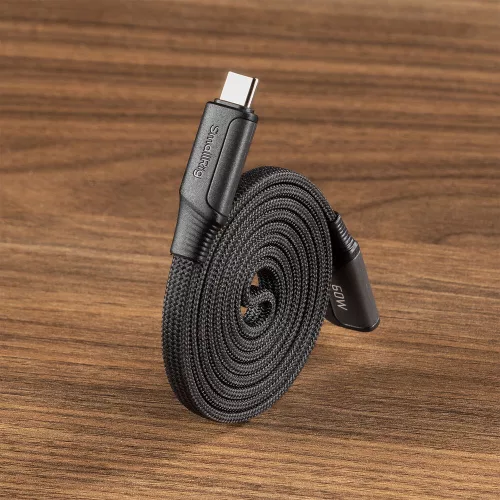 SmallRig 5611 USB-C Self-Coiling Charging Cable (100cm, 60W)