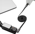 SmallRig 5612 USB-C Self-Coiling Charging Cable (100cm, 100W)