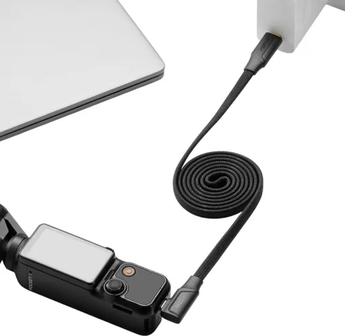 SmallRig 5613 USB-C Self-Coiling Charging Cable (100cm, 240W)