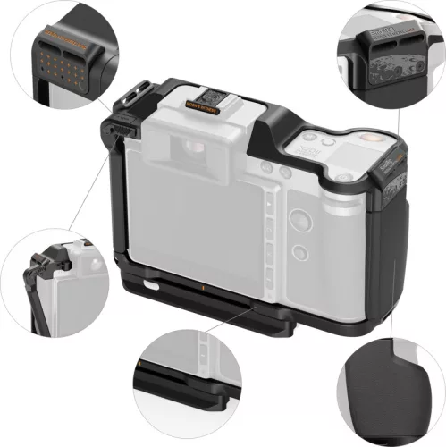 SmallRig 5928 Modular Metal Cage for Hasselblad X2D II 100C / X2D 100C (Black)