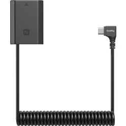   SmallRig 6539 Dummy Battery Power Cable for USB-C for Sony NP-FZ100
