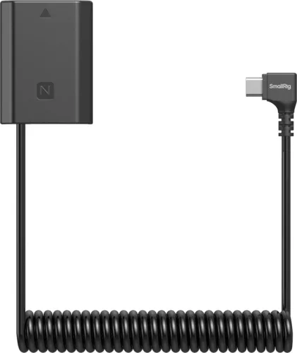 SmallRig 6539 Dummy Battery Power Cable for USB-C for Sony NP-FZ100