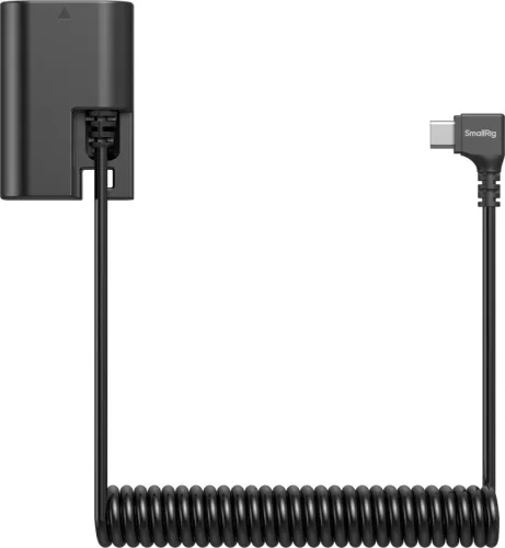 SmallRig 6540 Dummy Battery Power Cable for USB-C for Cannon LP-E6P