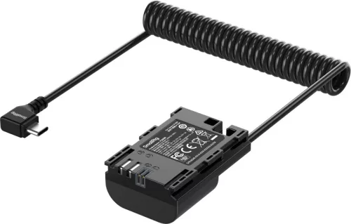 SmallRig 6540 Dummy Battery Power Cable for USB-C for Cannon LP-E6P