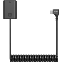   SmallRig 6542 Dummy Battery Power Cable for USB-C for Sony NP-FW50