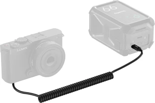 SmallRig 6657 Dummy Battery Power Cable for USB-C for Panasonic DMW-BLK22