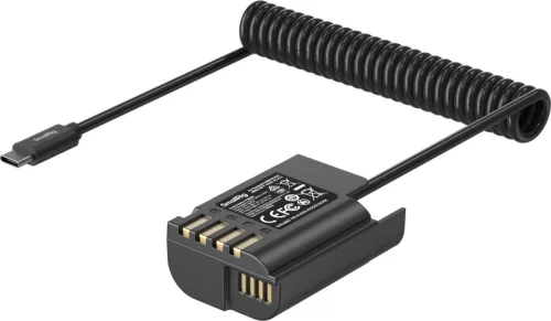 SmallRig 6657 Dummy Battery Power Cable for USB-C for Panasonic DMW-BLK22
