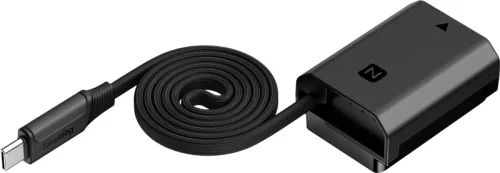 SmallRig 6412 Attachable Self-Coiling Dummy Battery Power Cable USB-C for NP-FZ100
