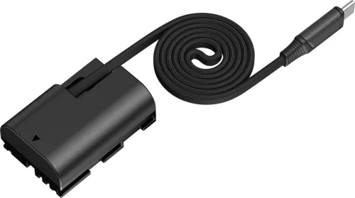 SmallRig 6414 Attachable Self-Coiling Dummy Battery Power Cable USB-C for LP-E6P