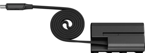SmallRig 6416 Attachable Self-Coiling Dummy Battery Power Cable USB-C for NP-F550