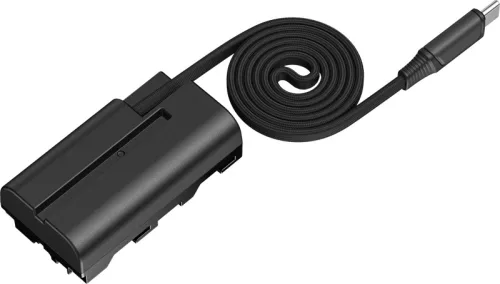 SmallRig 6416 Attachable Self-Coiling Dummy Battery Power Cable USB-C for NP-F550