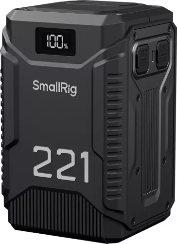 SmallRig 5865 T221 Triple-Proof (1.8m Drop-Resistant, IP54 Waterproof / Dustproof) V-Mount Battery