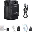 SmallRig 5865 T221 Triple-Proof (1.8m Drop-Resistant, IP54 Waterproof / Dustproof) V-Mount Battery