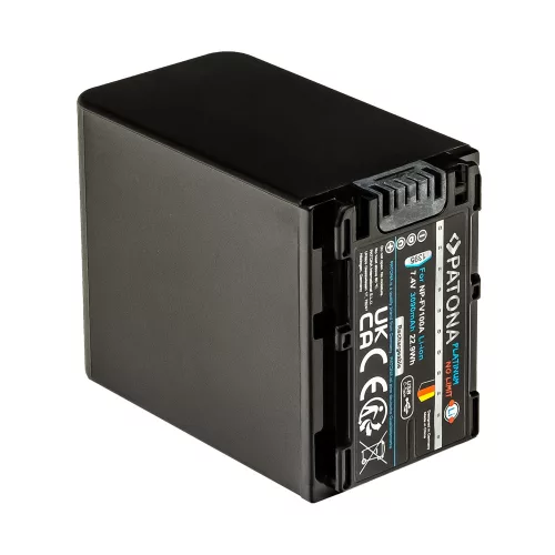 PATONA NP-FV100 PREMIUM akkumulátor (3.090mAh) (USB-C) (for Sony) (1395)