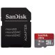 SanDisk micro SDHC 16 GB memóriakártya (Cl10) + Adapter