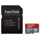 SanDisk micro SDXC 64 GB memóriakártya (Cl10) + Adapter