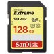 SanDisk SDXC Extreme kártya 128 GB (Cl10) (UHS-I) (90MB/s)
