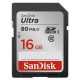 SanDisk SDHC Ultra kártya - 16 GB, 80MB/s