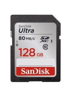 SanDisk SDXC Ultra kártya - 128GB (80MB/s)