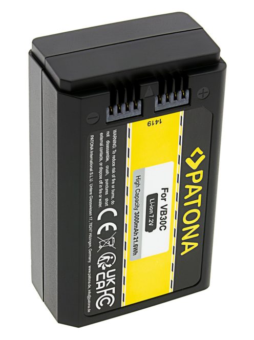 PATONA VB30C STANDARD akkumulátor (for GODOX) (3.000mAh) (1419)