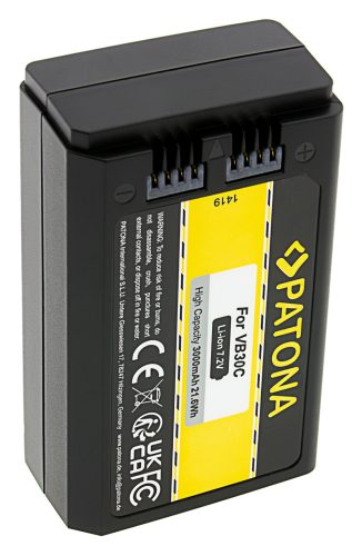 PATONA VB30C STANDARD akkumulátor (for GODOX) (3.000mAh) (1419)