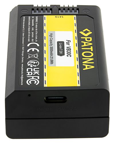 PATONA VB30C STANDARD akkumulátor (for GODOX) (3.000mAh) (1419)