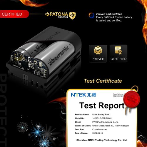 PATONA LP-E6P PROTECT akkumulátor (for Canon) (2.000mAh) (14205)