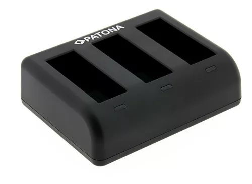 PATONA TRIPLE akkumulátor töltő (tripla) (for DJI Osmo Action 3 // Action 4) (1422)