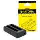 PATONA DUAL akkumulátor töltő (dupla) (for INSTA360 X4) (1423)