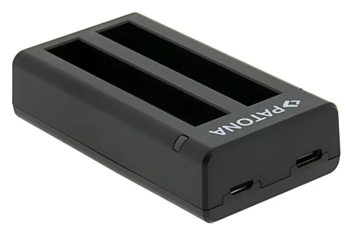 PATONA DUAL akkumulátor töltő (dupla) (for INSTA360 X4) (1423)