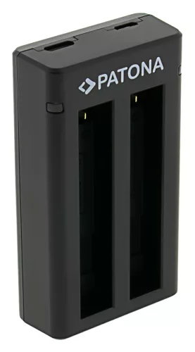 PATONA DUAL akkumulátor töltő (dupla) (for INSTA360 X4) (1423)