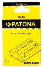 PATONA DUAL akkumulátor töltő (dupla) (for INSTA360 X4) (1423)