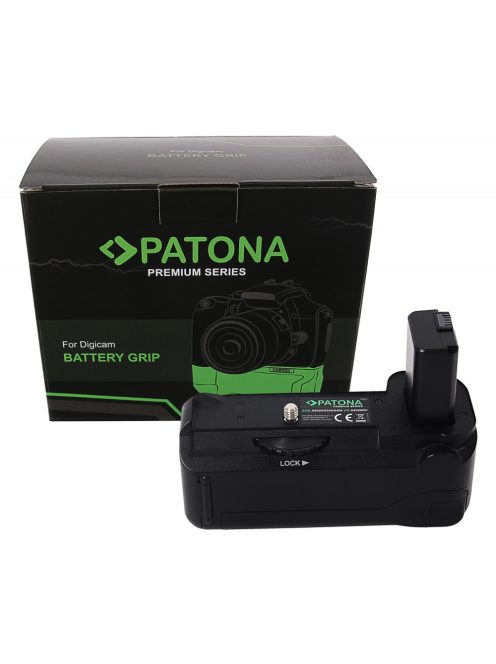 PATONA VG-A6300 PREMIUM markolat (for Sony A6000, A6300, A6400)