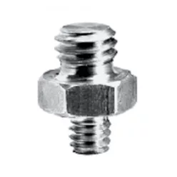   Manfrotto Rövid adapter spigot 3/8'' + 1/4''