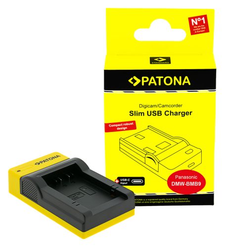 PATONA akkumulátor töltő (USB-C) (for Panasonic DMW-BMB9)