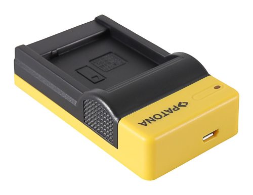 PATONA DMW-BTC12E Slim micro-USB akkumulátor töltő (for Panasonic DMW-BLG10) (151655)