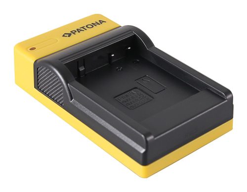 PATONA DMW-BTC12E Slim micro-USB akkumulátor töltő (for Panasonic DMW-BLG10) (151655)