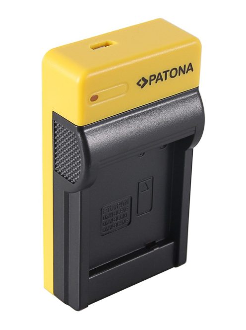 PATONA DMW-BTC12E Slim micro-USB akkumulátor töltő (for Panasonic DMW-BLG10) (151655)