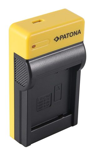 PATONA DMW-BTC12E Slim micro-USB akkumulátor töltő (for Panasonic DMW-BLG10) (151655)