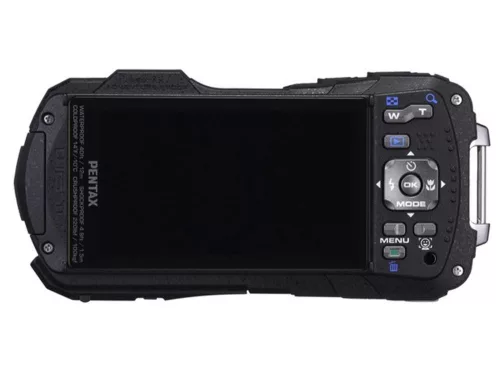 Optio WG-2 GPS Shiny Orange + neoprene case + SD card 4 GB + floating strap