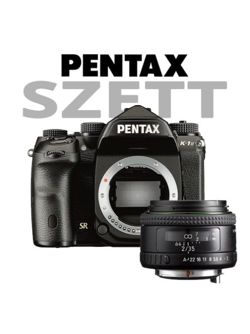 Pentax K1 II váz + HD FA 35mm f/2 AL objektív - KIT