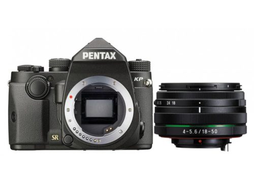 Pentax KP fekete váz + HD DA 18-50mm WR objektív