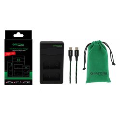   PATONA Premium Twin Performance PD akkumulátor töltő (for OLYMPUS BLX-1) (161713)